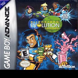 Explore 'Alienators: Evolution Continues' on GBA. Dive into action-packed adventures in this thrilling sci-fi game.