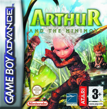 Embark on a journey with Arthur and the Minimoys in this action-packed adventure game for Game Boy Advance. Explore miniature worlds and battle enemies.