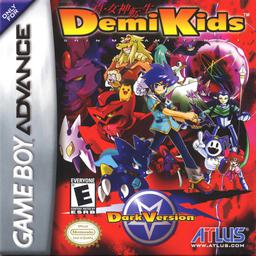 Embark on an epic RPG adventure in Demi Kids: Dark Version for GBA. Explore a dark fantasy world, battle unique monsters, and unravel mysteries.