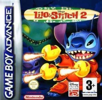 Play Disney's Lilo & Stitch 2 on GBA. Experience action-packed adventure with your favorite characters.