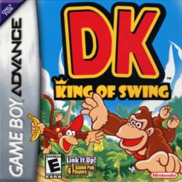 Explore DK King of Swing on Game Boy Advance. Swing, solve puzzles, and embark on an adventure!