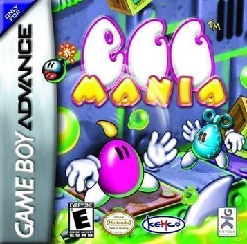 Discover Egg Mania, an engaging puzzle and strategy game for GBA. Released on 14/10/2002. Play now!