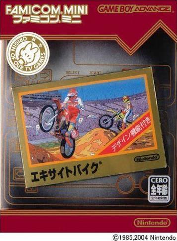 Explore the thrill of Famicom Mini Vol. 4: Excite Bike, a classic racing game. Play now and relive the nostalgia!
