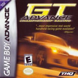 Experience GT Advance Championship Racing on GBA, the ultimate retro racing adventure!