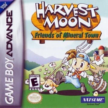 Experience the nostalgia with Harvest Moon: Friends of Mineral Town on GBA. Grow your farm and build relationships!