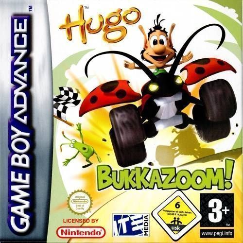 Race with Hugo Bukkazoom! Dive into thrilling adventures and challenge yourself in this action-packed racing game.