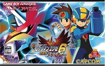 Play RockMan EXE 6 Dennoujuu Faltzer online. Relive this RPG action adventure with strategic gameplay.