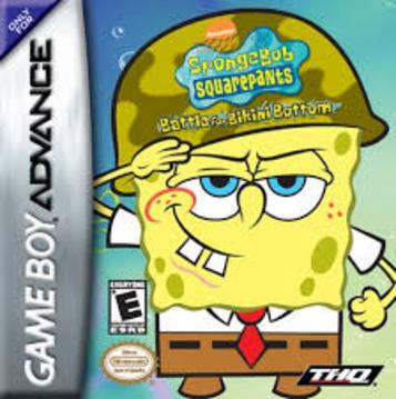 Explore Bikini Bottom with SpongeBob in an action-packed adventure on the GBA.