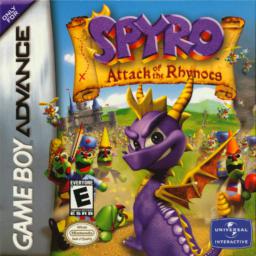 Play Spyro: Attack of the Rhynocs on GBA. Dive into this classic adventure game now.