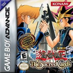 Play Yu-Gi-Oh! The Sacred Cards on GBA. Dive into the strategy and adventure with this exciting game!