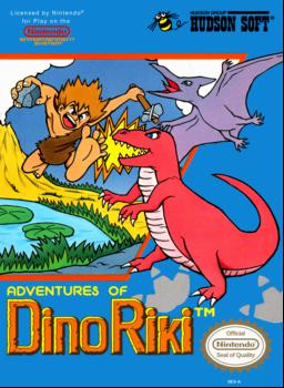 Explore the Adventures of Dino Riki, a thrilling NES action-adventure game. Join Dino Riki on his prehistoric journey!