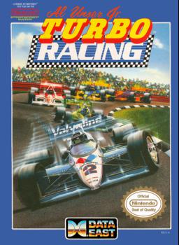 Explore Al Unser Jr. Turbo Racing, a classic NES game. Experience high-speed racing action with intense gameplay.
