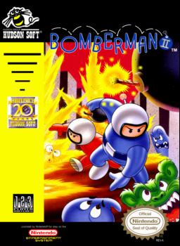 Play Bomberman II on NES! Relive the classic action strategy game. Released in 1991.