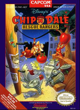 Experience Chip 'n Dale Rescue Rangers NES game. Play online now! Explore fun adventure, action, and nostalgia.