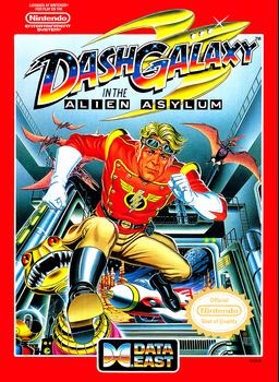 Explore and survive in Dash Galaxy in the Alien Asylum. Unravel secrets and overcome challenges in this classic NES adventure game.