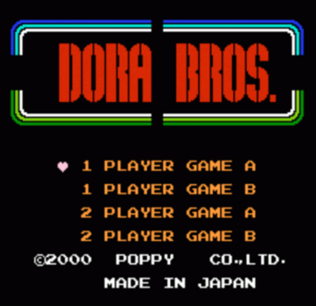 Explore the thrilling worlds in Dora Bros Hack NES game. Join the adventure now!