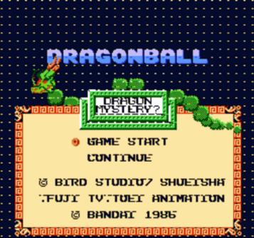 Experience Dragon Ball Dragon Mystery Hack NES game online. Dive into action, adventure, and RPG gameplay.