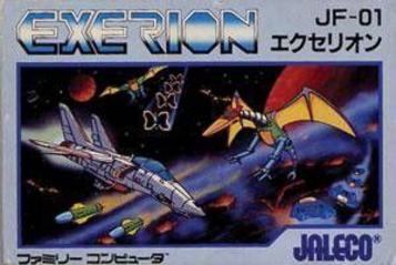 Embark on a thrilling sci-fi shoot 'em up adventure with Exerion for NES. Blast through waves of enemies in this classic arcade shooter.