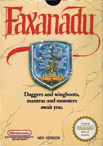 Unravel the fantasy adventure in Faxanadu on NES. Play now!