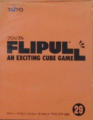 Play Flipull, the exciting cube puzzle game on NES! Challenge your mind with strategic moves and enjoy nostalgic gameplay.