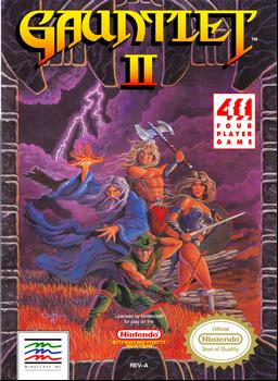 Explore the classic NES game Gauntlet II, an action-packed adventure RPG. Defeat enemies, solve puzzles, and conquer dungeons in this thrilling multiplayer experience.