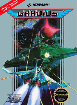 Embark on a thrilling side-scrolling shooter adventure with Gradius for the NES. Unleash powerful weapons against formidable alien forces.