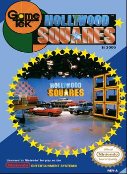 Play the classic Hollywood Squares NES game. Enjoy trivia, strategy, and interactive fun. Released in 1989.