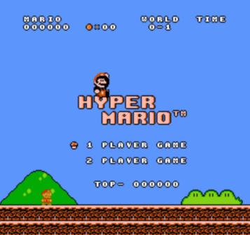 Experience Hyper Mario - a thrilling NES action-adventure platformer. Join Mario in his heroic journey!