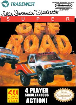 Play Ivan Ironman Stewart's Super Off Road, a timeless NES racing game. Experience thrilling off-road challenges!