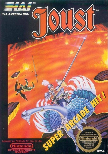 Play Joust on NES, an action-packed medieval adventure game. Fight and conquer in this classic retro game!