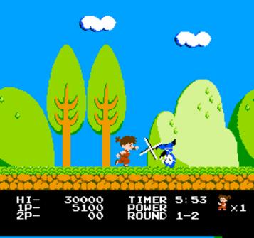 Discover Kaiketsu Yanchamaru, a classic NES platformer adventure. Play now for nostalgic action-packed fun!