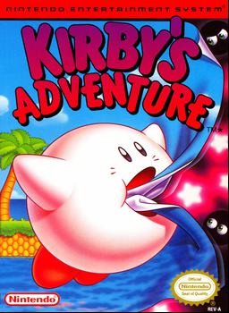 Experience Kirby's Adventure, a classic NES platformer with exciting levels, unique powers, and colorful fun!