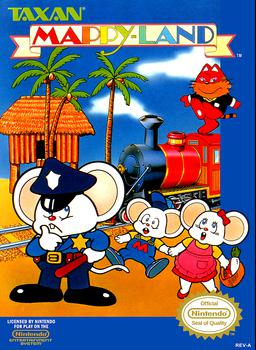 Discover Mappy-Land, a top classic NES game. Find its release date, producer, and game rating!