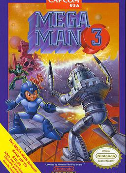 Mega Man 3 is a classic action-platformer video game for the NES. Experience thrilling robotic battles and challenging levels in this iconic 8-bit adventure.