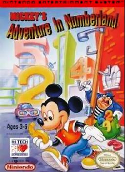 Play Mickey Adventures in Numberland on NES, an exciting educational adventure with Mickey Mouse. Learn and have fun!