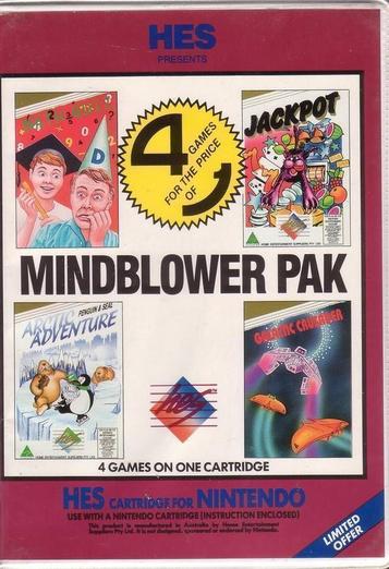Discover the Mind Blower Pak for NES, a collection of captivating retro puzzles and thrilling adventures. Immerse yourself in nostalgic gameplay.