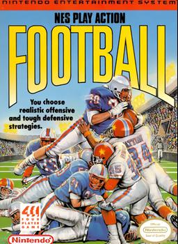 Experience NES Play Action Football - a classic 8-bit sports game with strategy, action, and competitive gameplay.