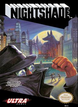 Nightshade is a captivating puzzle-adventure RPG for NES, blending fantasy and horror elements in an immersive medieval world. Embark on a quest to unravel mysteries.