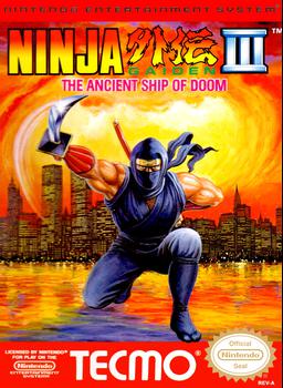 Explore Ninja Gaiden III: The Ancient Ship of Doom. Join Ryu Hayabusa in this classic NES action-adventure platformer. Play now!