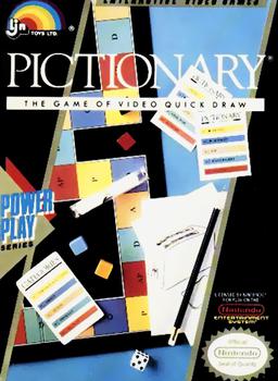 Discover Pictionary: The Game of Video Quick-Draw for NES, a top retro puzzle game. Play and relive the classic drawing fun!