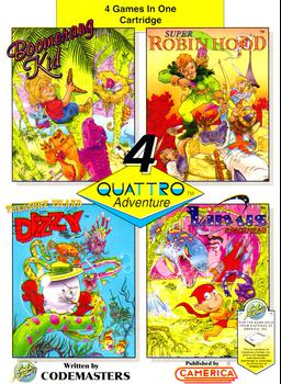 Explore the thrilling worlds of Quattro Adventure. Dive into classic NES action and adventure.