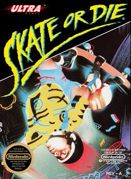 Experience Skate or Die on NES: a classic skateboarding adventure with exciting challenges.