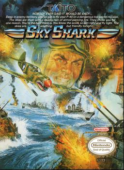 Dive into Sky Shark - a thrilling NES action shooter adventure game. Engage in intense aerial combat!