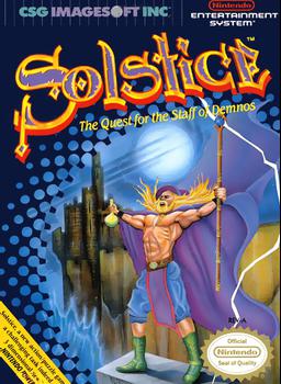 Explore Solstice: The Quest for the Staff of Demnos on NES. Discover gameplay, release date, and more.