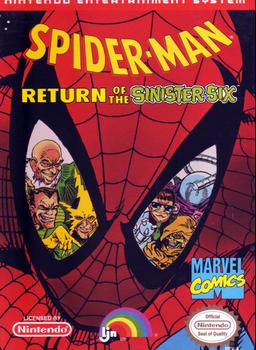 Relive the action and adventure with Spider-Man: Return of the Sinister Six. Best NES games.