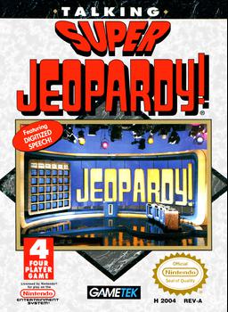 Experience the iconic Super Jeopardy on NES. Test your knowledge with exciting trivia gameplay!