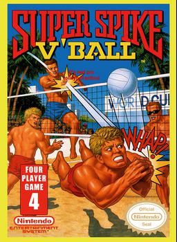 Play Super Spike V'Ball on NES. Dive into classic volleyball action with friends. Retro gaming at its best!