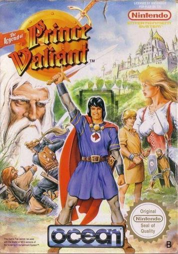 Explore medieval lands in The Legend of Prince Valiant. A top action-adventure RPG on NES.