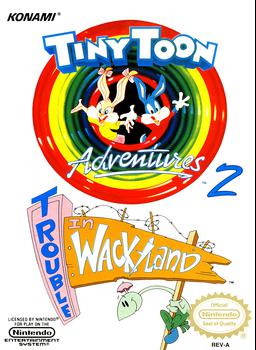 Explore the wacky world of Tiny Toons in this classic NES platformer. Find release date, ratings, and walkthrough for Tiny Toon Adventures 2: Trouble in Wackyland.