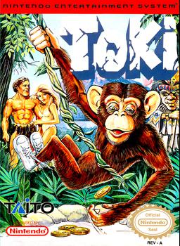 Discover the 1989 NES classic, Toki. Relive the thrilling adventure in this arcade platformer on Googami.